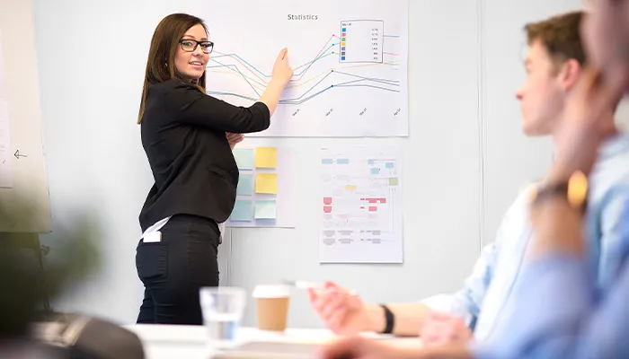 Dashboard showing PR metrics and media impact